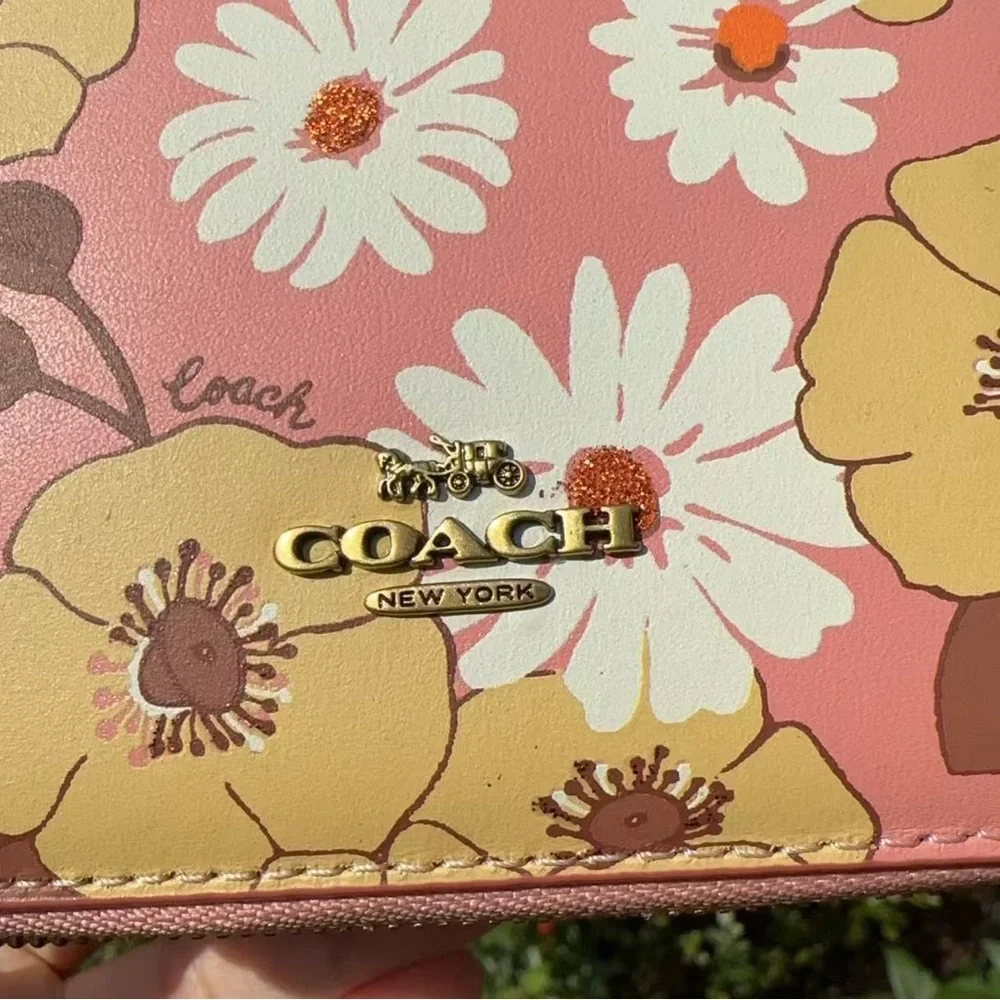 NWT COACH Jewelry Box With Floral Print C9657G_2